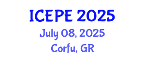 International Conference on Electrical and Power Engineering (ICEPE) July 08, 2025 - Corfu, Greece