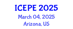 International Conference on Electrical and Power Engineering (ICEPE) March 04, 2025 - Arizona, United States