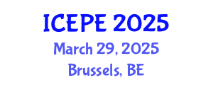 International Conference on Electrical and Power Engineering (ICEPE) March 29, 2025 - Brussels, Belgium
