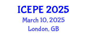 International Conference on Electrical and Power Engineering (ICEPE) March 10, 2025 - London, United Kingdom