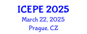 International Conference on Electrical and Power Engineering (ICEPE) March 22, 2025 - Prague, Czechia