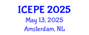 International Conference on Electrical and Power Engineering (ICEPE) May 13, 2025 - Amsterdam, Netherlands