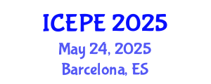 International Conference on Electrical and Power Engineering (ICEPE) May 24, 2025 - Barcelona, Spain