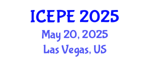 International Conference on Electrical and Power Engineering (ICEPE) May 20, 2025 - Las Vegas, United States