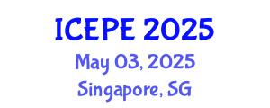 International Conference on Electrical and Power Engineering (ICEPE) May 03, 2025 - Singapore, Singapore