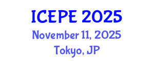 International Conference on Electrical and Power Engineering (ICEPE) November 11, 2025 - Tokyo, Japan
