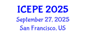International Conference on Electrical and Power Engineering (ICEPE) September 27, 2025 - San Francisco, United States