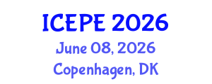 International Conference on Electrical and Power Engineering (ICEPE) June 08, 2026 - Copenhagen, Denmark International Conference on Electrical and Power Engineering (ICEPE) June 08, 2026 - Copenhagen, Denmark