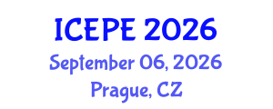 International Conference on Electrical and Power Engineering (ICEPE) September 06, 2026 - Prague, Czechia