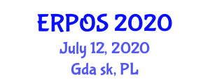 International Conference on Electrical and Related Properties of Organic Solids (ERPOS) July 12, 2020 - Gdańsk, Poland