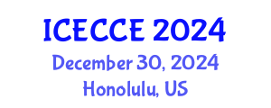 International Conference on Electrical, Computer and Communication Engineering (ICECCE) December 30, 2024 - Honolulu, United States