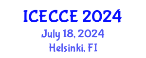 International Conference on Electrical, Computer and Communication Engineering (ICECCE) July 18, 2024 - Helsinki, Finland