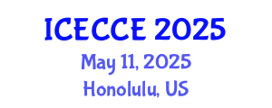 International Conference on Electrical, Computer and Communication Engineering (ICECCE) May 11, 2025 - Honolulu, United States
