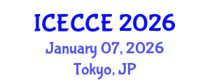 International Conference on Electrical, Computer and Communication Engineering (ICECCE) January 07, 2026 - Tokyo, Japan