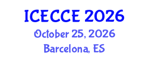 International Conference on Electrical, Computer and Communication Engineering (ICECCE) October 25, 2026 - Barcelona, Spain