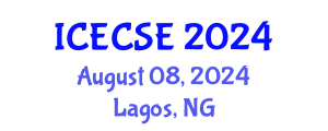 International Conference on Electrical, Computer and Systems Engineering (ICECSE) August 08, 2024 - Lagos, Nigeria