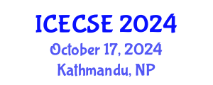 International Conference on Electrical, Computer and Systems Engineering (ICECSE) October 17, 2024 - Kathmandu, Nepal
