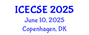 International Conference on Electrical, Computer and Systems Engineering (ICECSE) June 10, 2025 - Copenhagen, Denmark