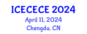 International Conference on Electrical, Computer, Electronics and Communication Engineering (ICECECE) April 11, 2024 - Chengdu, China
