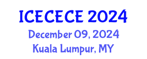 International Conference on Electrical, Computer, Electronics and Communication Engineering (ICECECE) December 09, 2024 - Kuala Lumpur, Malaysia