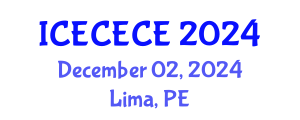 International Conference on Electrical, Computer, Electronics and Communication Engineering (ICECECE) December 02, 2024 - Lima, Peru