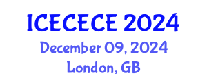 International Conference on Electrical, Computer, Electronics and Communication Engineering (ICECECE) December 09, 2024 - London, United Kingdom