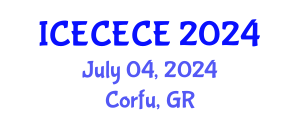 International Conference on Electrical, Computer, Electronics and Communication Engineering (ICECECE) July 04, 2024 - Corfu, Greece