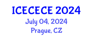 International Conference on Electrical, Computer, Electronics and Communication Engineering (ICECECE) July 04, 2024 - Prague, Czechia