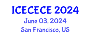 International Conference on Electrical, Computer, Electronics and Communication Engineering (ICECECE) June 03, 2024 - San Francisco, United States