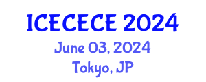International Conference on Electrical, Computer, Electronics and Communication Engineering (ICECECE) June 03, 2024 - Tokyo, Japan