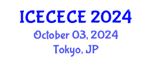 International Conference on Electrical, Computer, Electronics and Communication Engineering (ICECECE) October 03, 2024 - Tokyo, Japan