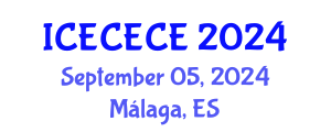 International Conference on Electrical, Computer, Electronics and Communication Engineering (ICECECE) September 05, 2024 - Málaga, Spain