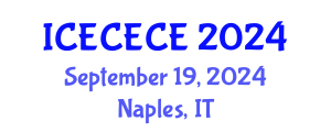International Conference on Electrical, Computer, Electronics and Communication Engineering (ICECECE) September 19, 2024 - Naples, Italy