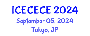 International Conference on Electrical, Computer, Electronics and Communication Engineering (ICECECE) September 05, 2024 - Tokyo, Japan
