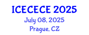 International Conference on Electrical, Computer, Electronics and Communication Engineering (ICECECE) July 08, 2025 - Prague, Czechia