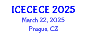 International Conference on Electrical, Computer, Electronics and Communication Engineering (ICECECE) March 22, 2025 - Prague, Czechia