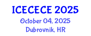 International Conference on Electrical, Computer, Electronics and Communication Engineering (ICECECE) October 04, 2025 - Dubrovnik, Croatia