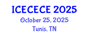 International Conference on Electrical, Computer, Electronics and Communication Engineering (ICECECE) October 25, 2025 - Tunis, Tunisia