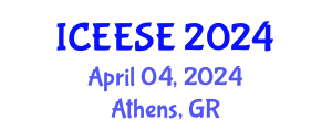 International Conference on Electrical, Electronics and Systems Engineering (ICEESE) April 04, 2024 - Athens, Greece