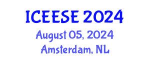International Conference on Electrical, Electronics and Systems Engineering (ICEESE) August 05, 2024 - Amsterdam, Netherlands