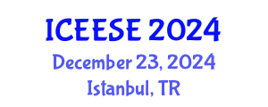 International Conference on Electrical, Electronics and Systems Engineering (ICEESE) December 23, 2024 - Istanbul, Turkey