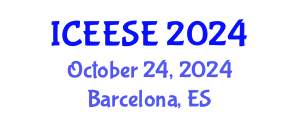 International Conference on Electrical, Electronics and Systems Engineering (ICEESE) October 24, 2024 - Barcelona, Spain