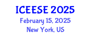 International Conference on Electrical, Electronics and Systems Engineering (ICEESE) February 15, 2025 - New York, United States