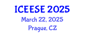 International Conference on Electrical, Electronics and Systems Engineering (ICEESE) March 22, 2025 - Prague, Czechia