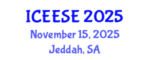 International Conference on Electrical, Electronics and Systems Engineering (ICEESE) November 15, 2025 - Jeddah, Saudi Arabia