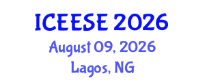 International Conference on Electrical, Electronics and Systems Engineering (ICEESE) August 09, 2026 - Lagos, Nigeria