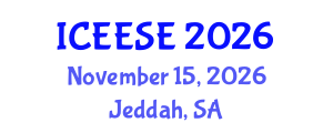 International Conference on Electrical, Electronics and Systems Engineering (ICEESE) November 15, 2026 - Jeddah, Saudi Arabia