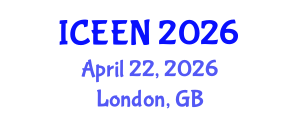 International Conference on Electrical Energy and Networks (ICEEN) April 22, 2026 - London, United Kingdom