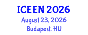 International Conference on Electrical Energy and Networks (ICEEN) August 23, 2026 - Budapest, Hungary