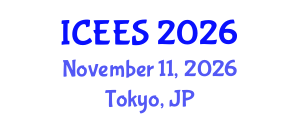 International Conference on Electrical Energy Systems (ICEES) November 11, 2026 - Tokyo, Japan